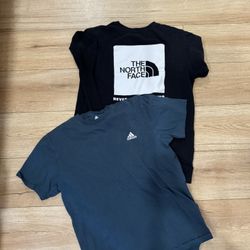 North Face And Adidas Men’s Size Large 