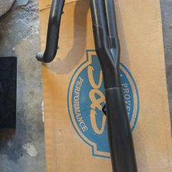 S&S Cycle SuperStreet 2-Into-1 Exhaust – M8 Softail (Black)