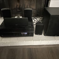 Definitive 5.1 Speakers And Yamaha receiver