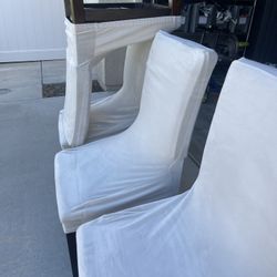 4 Chairs And A Bench