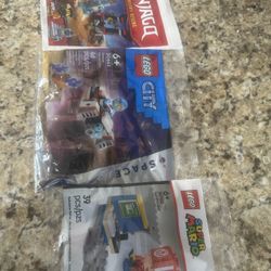 Log Poly Bags Lot Of Three Ninjago 