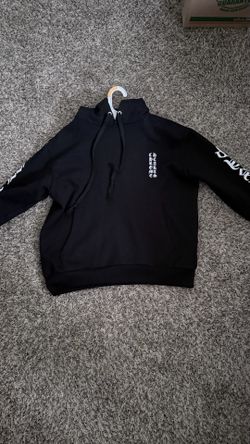 Designer Hoodie Vertical Logo