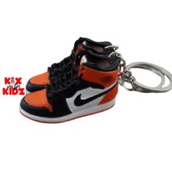 Jordan 1 Shattered Backboard 3D Mini Sneaker Keychain