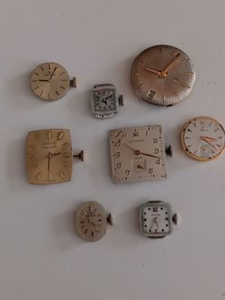 Vintage Watch.  Old Watch Movements.
