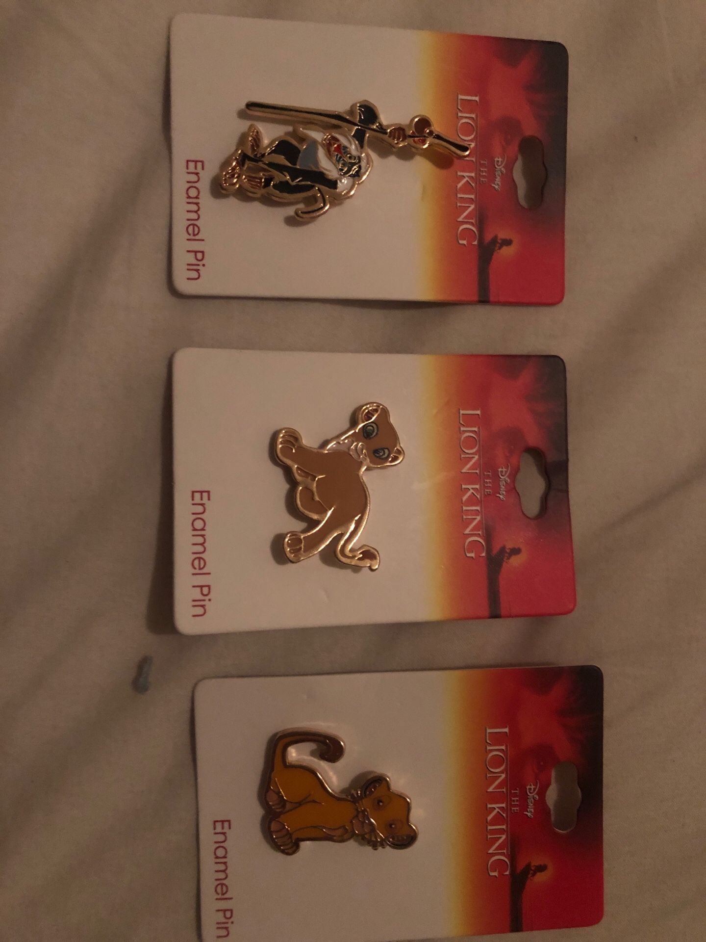 Disney Lion King pins