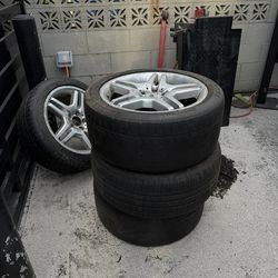 18" MERCEDES AMG WHEELS S55 S400 S420 S500 S550 S600 CL OEM FACTORY