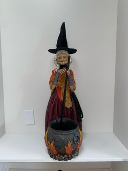 Department 56 Animated Witch Candy Bowl