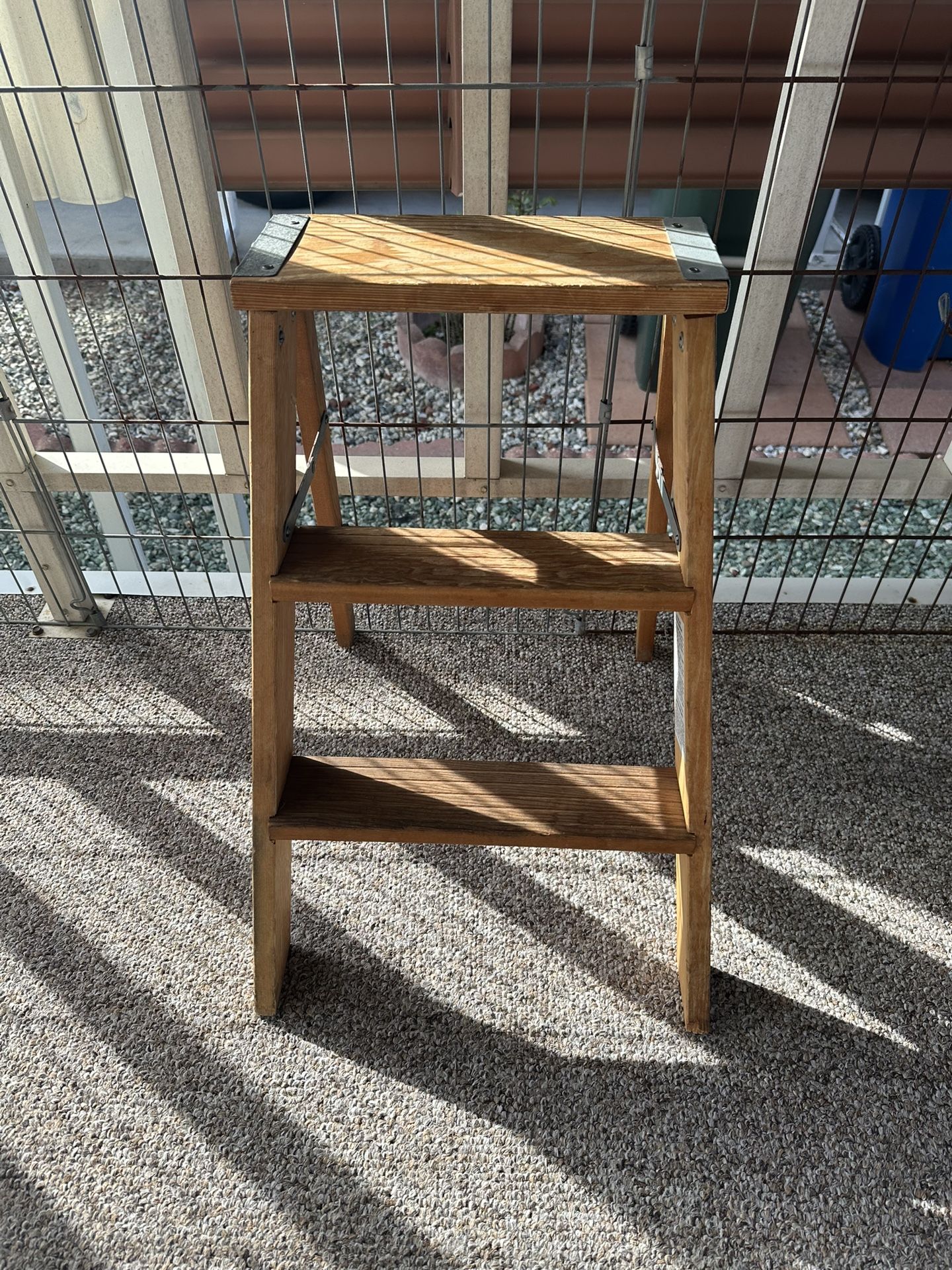 Folding Wooden Step Stool