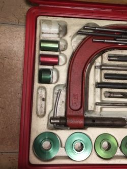 Valve Guide Cutter Reamer Liner Installation Tool Set Lisle 59000