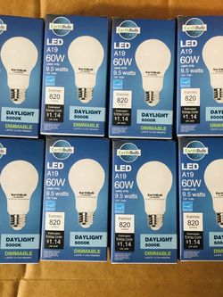 Dimmable LED Bulb 60W 5000K
