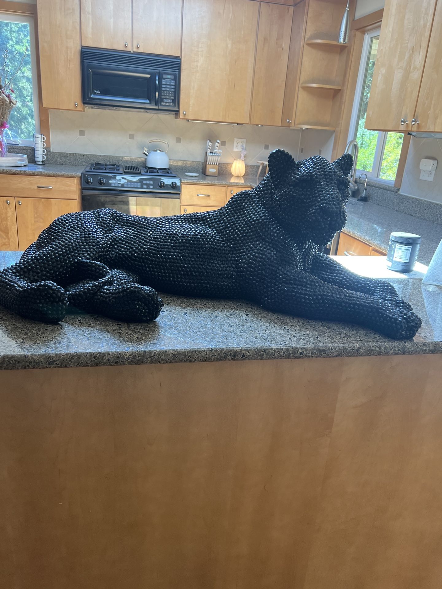 Life size Black panther