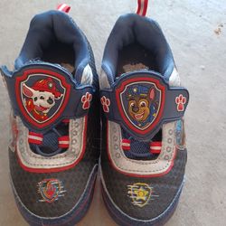 Paw patrol shoes both lightup