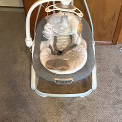 Baby Swing With Portable Mode