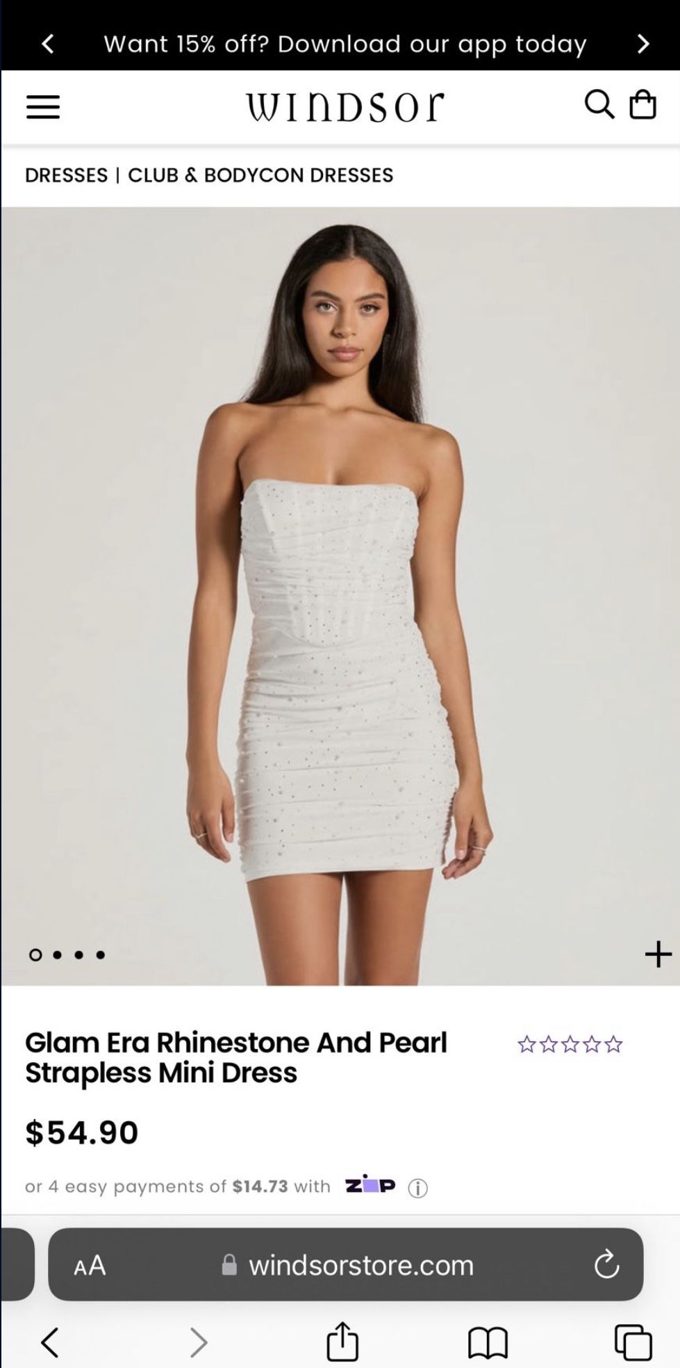 Windsor White Dress