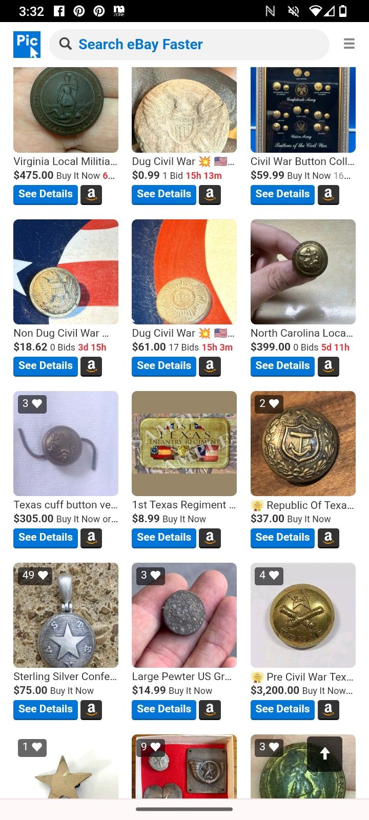 Antique War Memorabilia