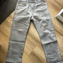 Levi, 501 Shrink To Fit Gray 34x33