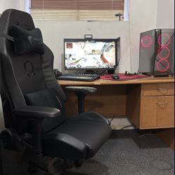 Full Gaming Setup With Chair Included 