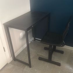 Study Chair And Table 