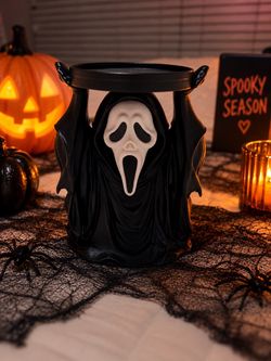 Custom 3D ghost face candle holder or pencil holder