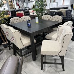 9pc Counter Height Set 🔥🔥🔥