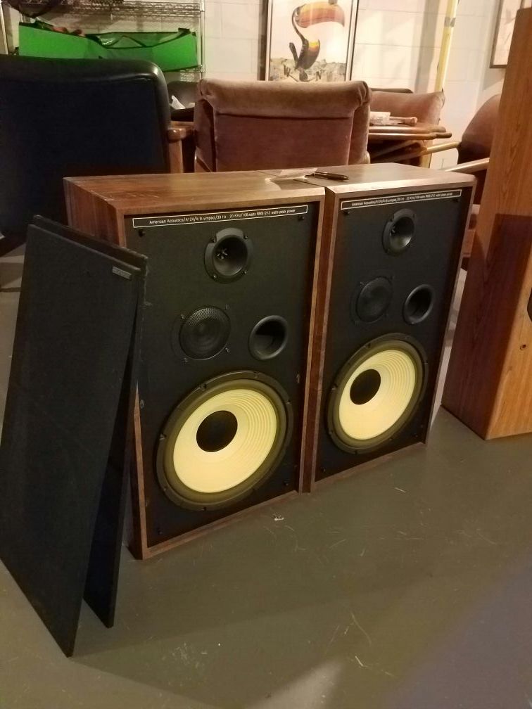 Speakers - American Acoustics A124
