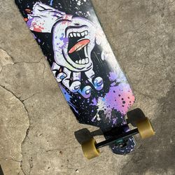 Santa Cruz Long Board (screaming Hand) 