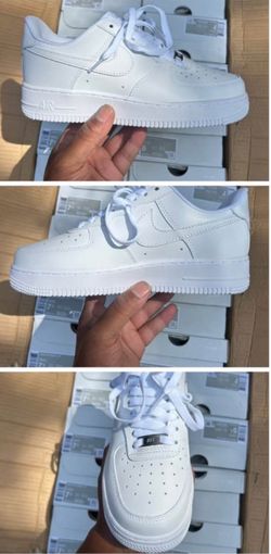 White Air Force Ones $80