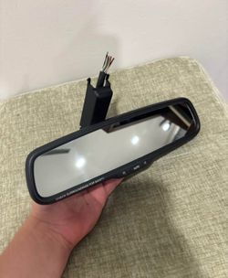 Toyota Tacoma 2005-2015 OEM Rear View Mirror w/ Auto, Backup Display