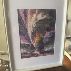 Beautiful Framed Jewel Painting 
