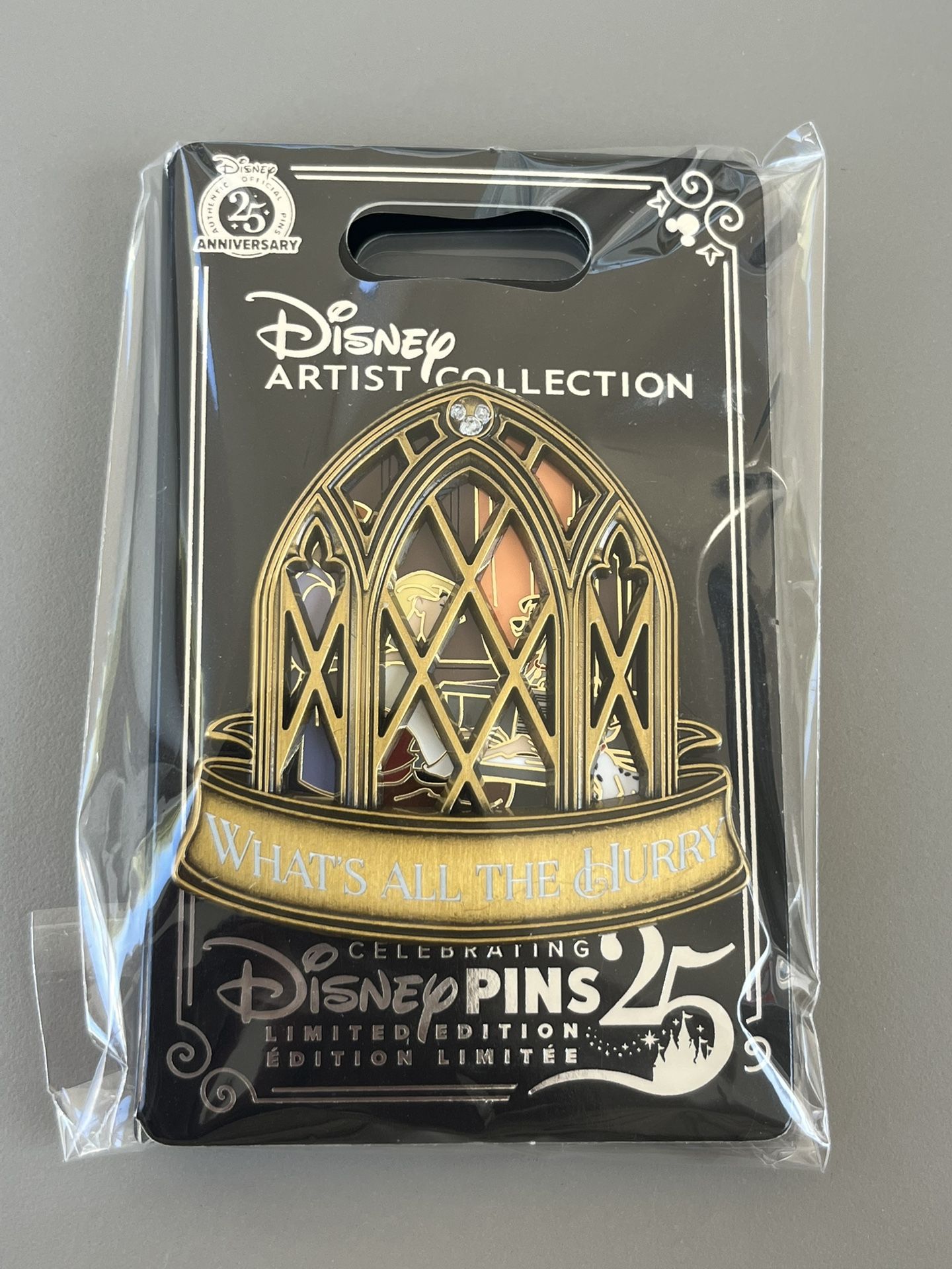 Disney artist collection Jes Willis pin 101 Dalmatians “what’s all the hurry?”