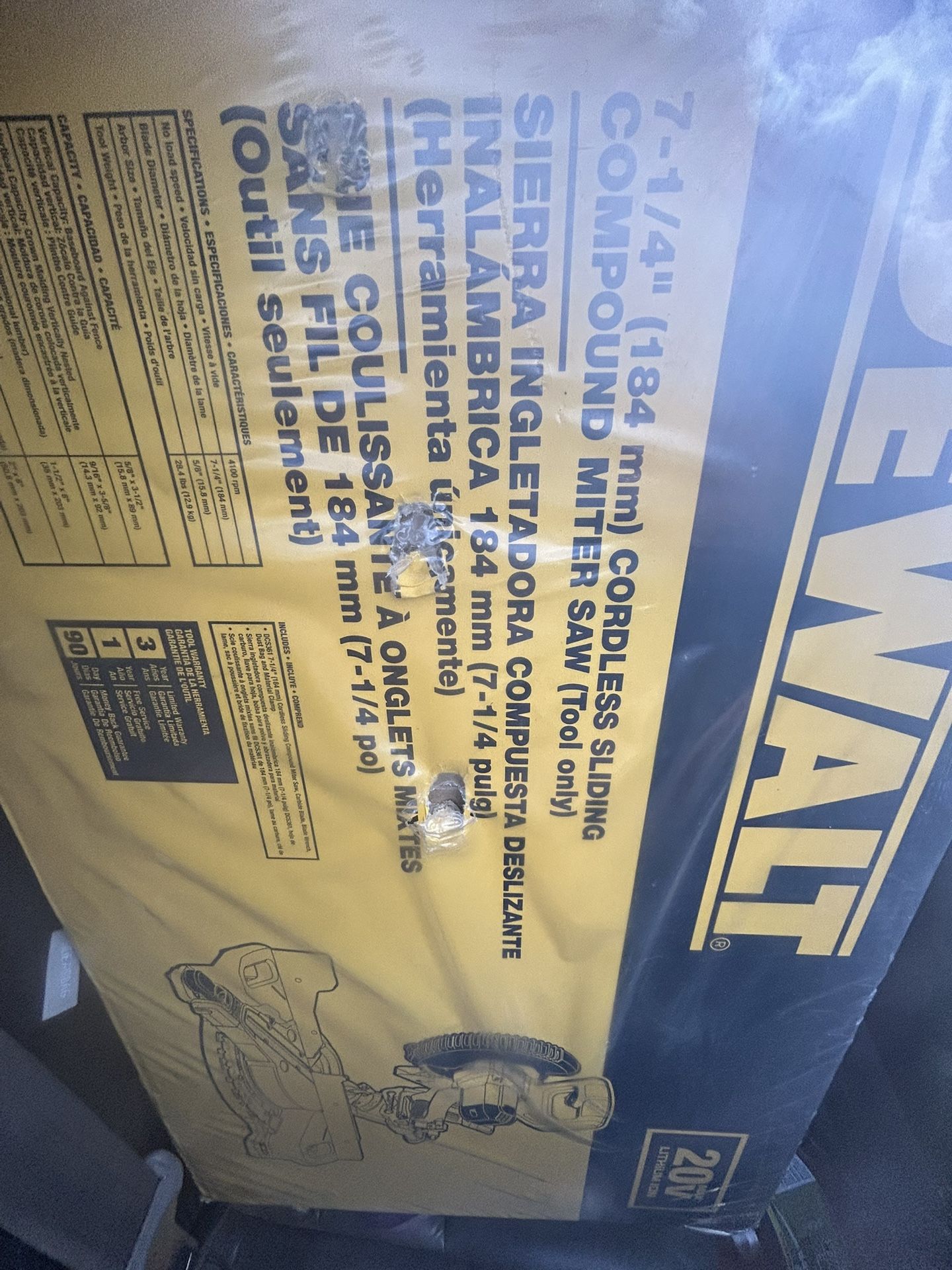 Dewalt Cordless Table Saw