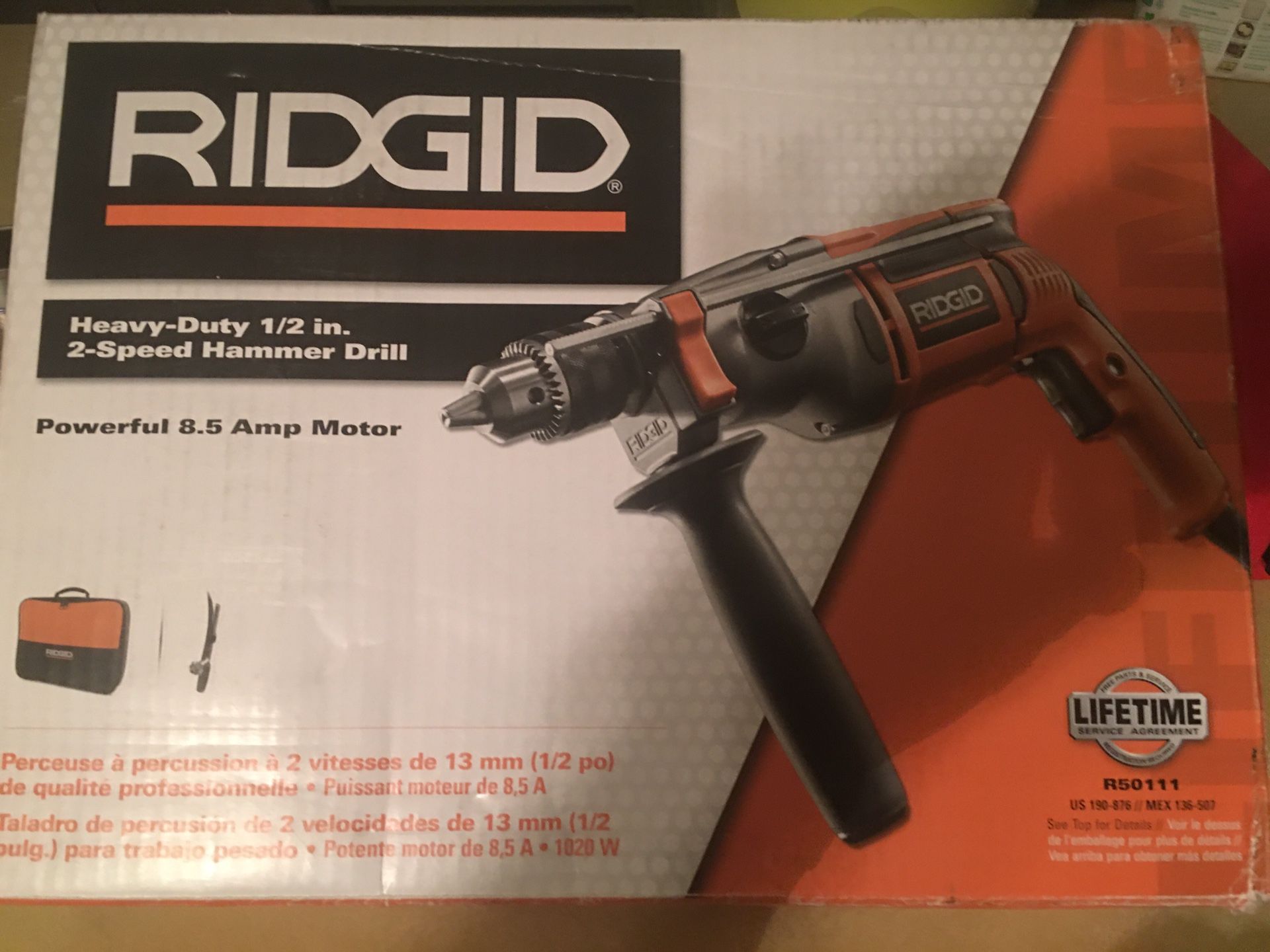 Ridgid hammer drill