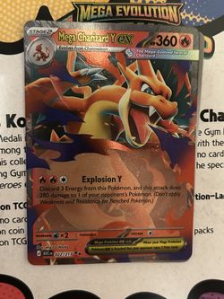 Pokemon Mega Evolution Ascended Heroes Mega Charizard Y Ex Card