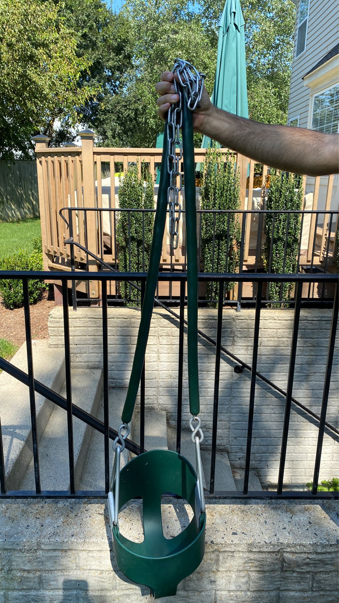 Lifetime baby/toddler bucket swing attachment