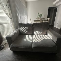 American Furniture Grey Couches