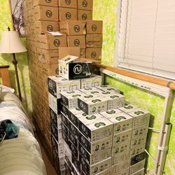 Bulk Deal On Over 300 Boxes Of NuFit Innovative Dumbbells For Physical Therapy Office, Yoga Center, Or Gym