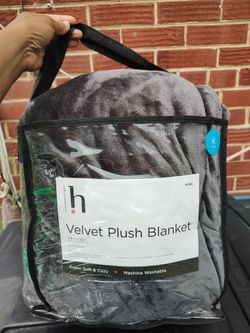 Grey King Plush Blanket $11