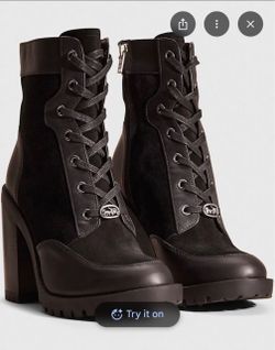 COACH Hedy combat boots 😍