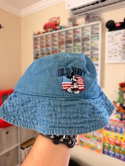 Old Navy Mickey Mouse Denim Bucket Hat
