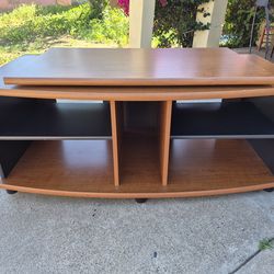 Bush furniture swivel TV stand