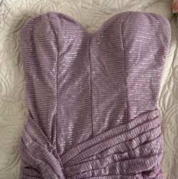 Elegant Strapless Sequin Dress- NEVER WORN