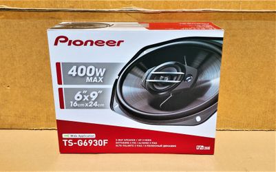 Pioneer Car Speakers Set 6x9" 3-Way Coaxial Speaker System 400 Watts TS-G6930F 🚨 Payment Options Available 🚨 No Credit Needed 🚨