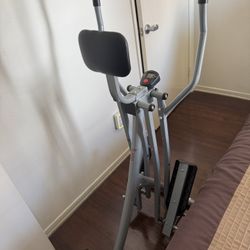 Sunny Health & Fitness Smart Air Walk Elliptical, Foldable Machine