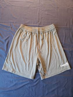 Grey capelli sport gym shorts size M youth