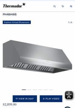 🔥 THERMADOR PRO HARMONY 48” WALL HOOD – BRAND NEW IN BOX 🔥  💥 SAVE 20% OFF MSRP! 💥  ✅ Brand: Thermador ✅ Model: PH48HWS ✅ Condition: Brand New Fac