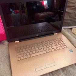 Rose Gold HP Laptop Never Used 