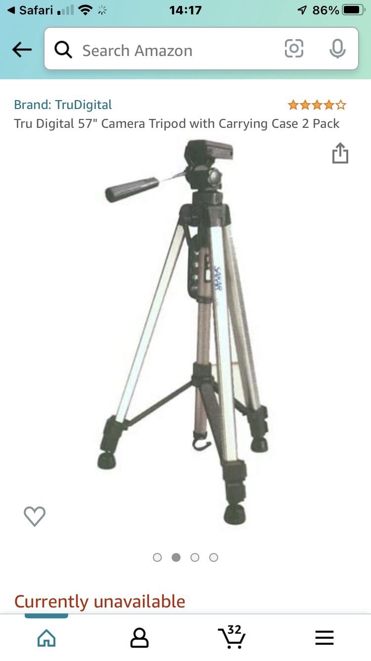 TRIPOD WITH 2 LEVELERS