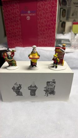 Dept 56 Heritage Village North Pole “Baker Elves”