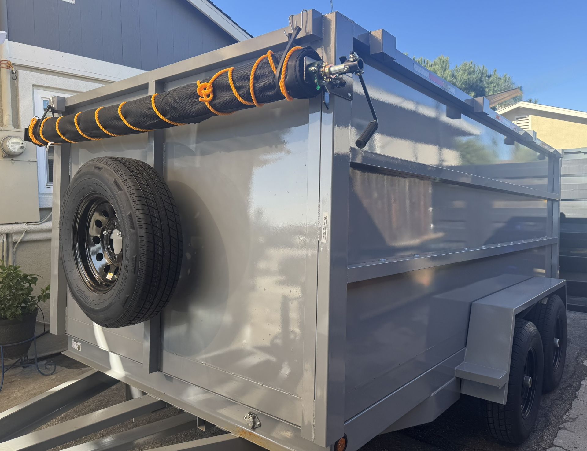 Hydraulic Dump Trailer