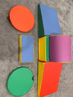Kids Foam Soft Play Shapes Set